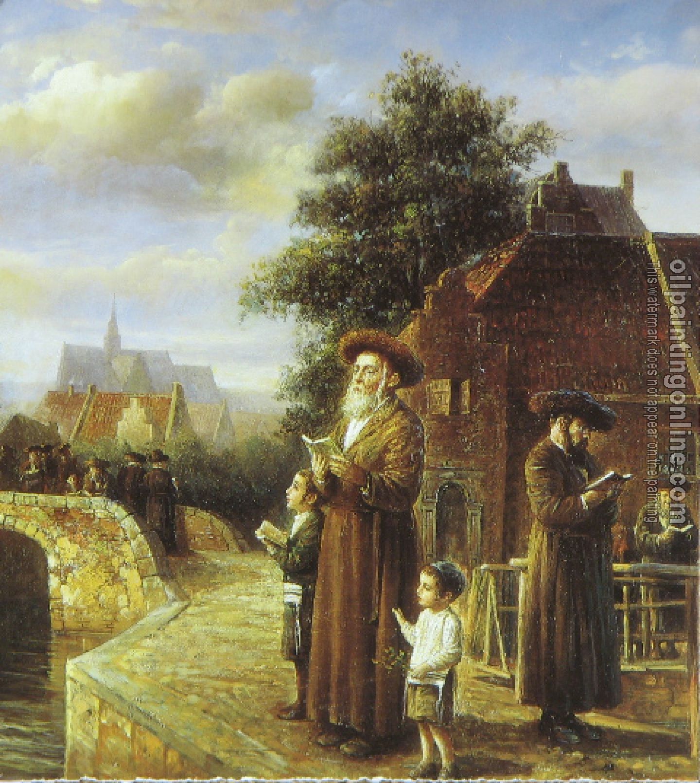 Oil Painting Reproduction - Jewish art